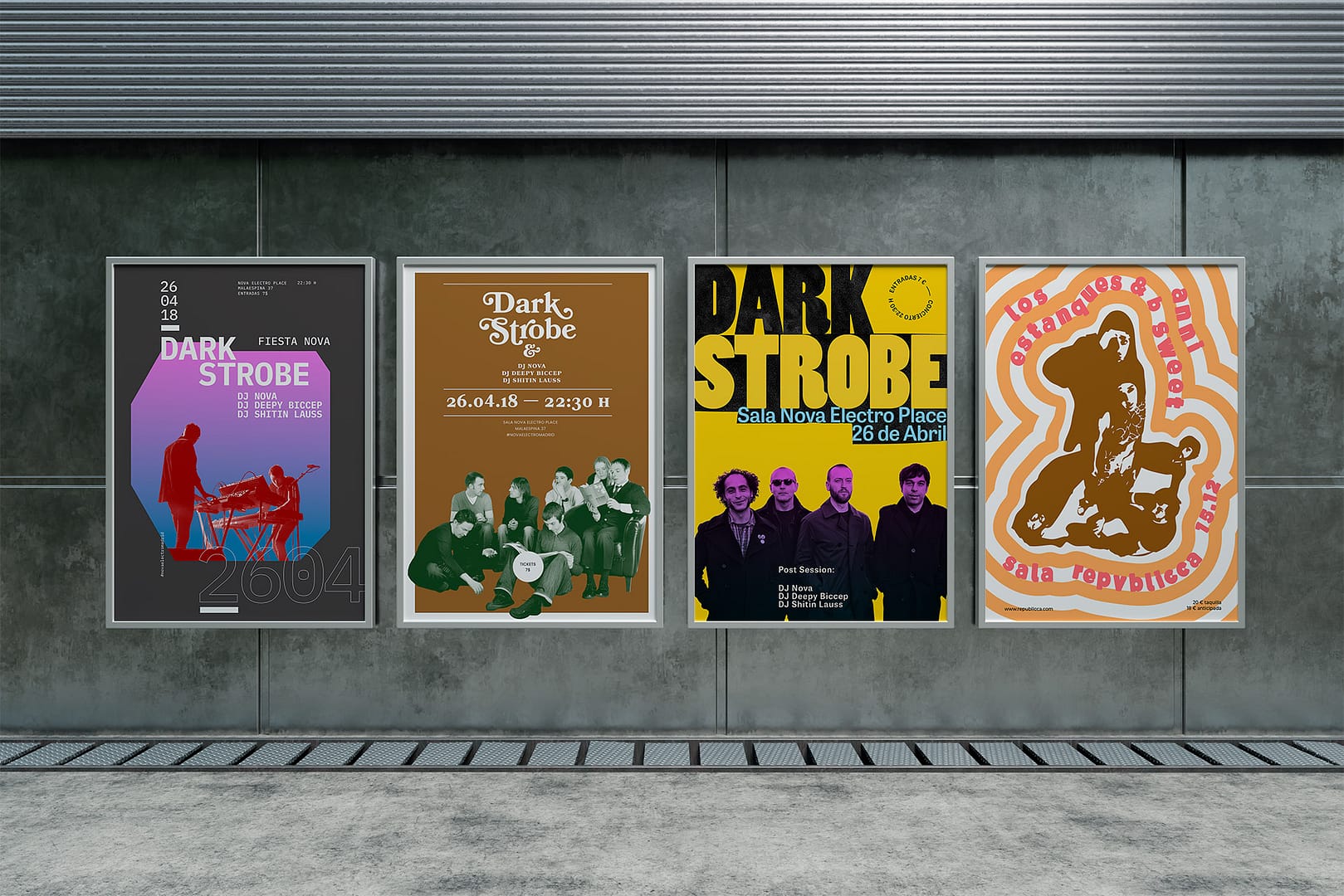 mockup 4 posters quim marin
